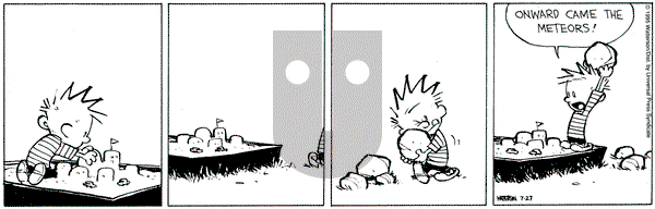 Calvin and Hobbes on Thursday July 27, 1995 Comic Strip