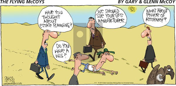 The Flying McCoys on Sunday August 14, 2016 Comic Strip