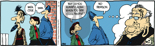 The Buckets on Wednesday March 23, 2011 Comic Strip
