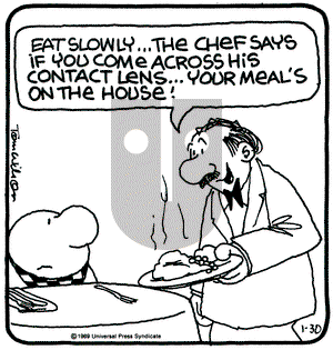 Ziggy on Monday January 30, 1989 Comic Strip