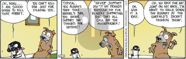 Get Fuzzy on Saturday October 17, 2009 Comic Strip