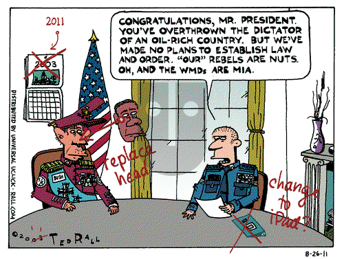 Ted Rall on Friday August 26, 2011 Comic Strip