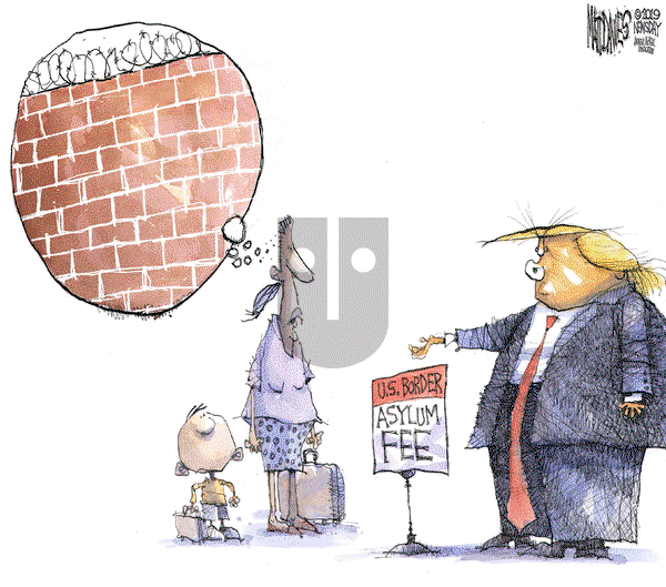 Matt Davies on Wednesday May 1, 2019 Comic Strip