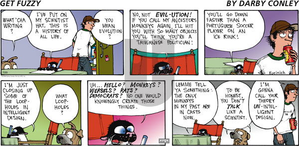 Get Fuzzy on Sunday July 20, 2008 Comic Strip