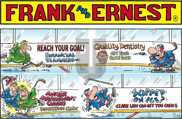 Frank and Ernest on Sunday February 5, 2017 Comic Strip