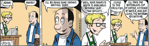Adam@Home on Monday March 2, 2020 Comic Strip