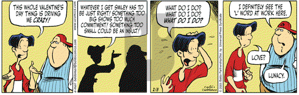 Baldo on Tuesday February 8, 2005 Comic Strip
