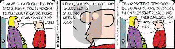 The Born Loser on Monday October 14, 2019 Comic Strip