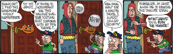 Monty on Tuesday October 29, 2013 Comic Strip