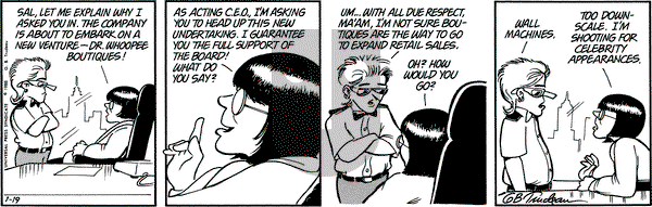 Doonesbury on Tuesday January 19, 1988 Comic Strip