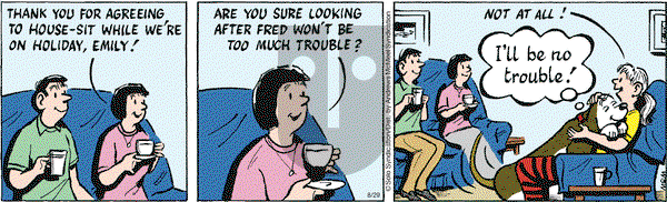 Fred Basset on Saturday August 29, 2020 Comic Strip