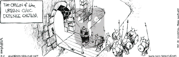 Non Sequitur on Thursday March 2, 2000 Comic Strip