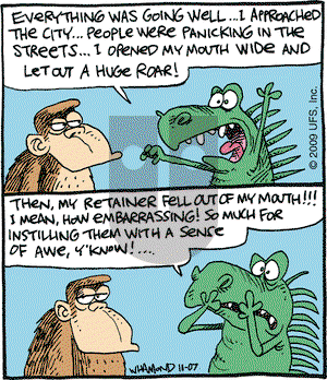 Reality Check on Saturday November 7, 2009 Comic Strip