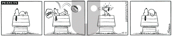 Peanuts on Friday October 6, 1961 Comic Strip