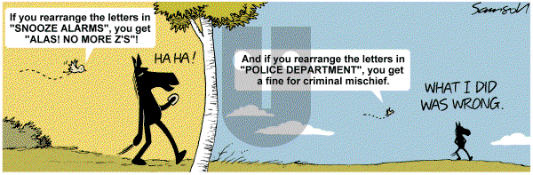 Dark Side of the Horse on Friday April 13, 2012 Comic Strip