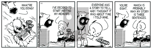 Cow and Boy Classics on Monday November 12, 2007 Comic Strip