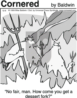 Cornered on Monday April 10, 2000 Comic Strip