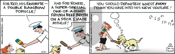 Red and Rover on Friday August 21, 2020 Comic Strip