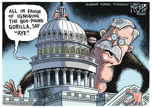 Rob Rogers on Wednesday January 29, 2020 Comic Strip