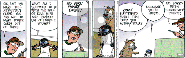 Get Fuzzy on Friday January 29, 2010 Comic Strip