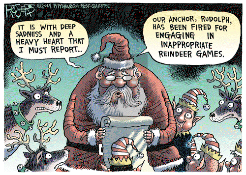 Rob Rogers on Friday December 1, 2017 Comic Strip