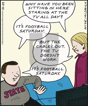 Real Life Adventures - Saturday October 29, 2022 Comic Strip