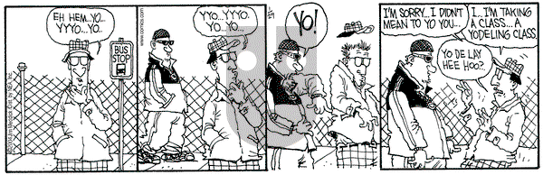 Monty on Thursday January 29, 2004 Comic Strip