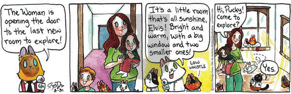 Breaking Cat News - Friday March 31, 2023 Comic Strip