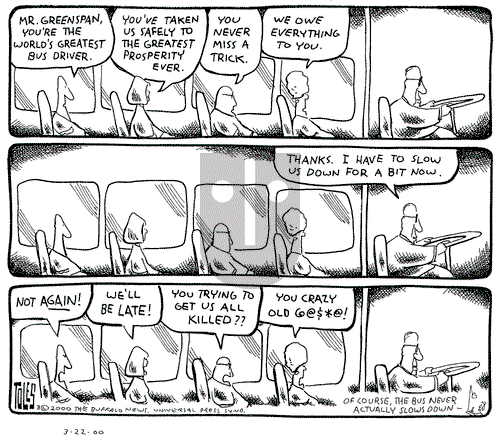 Tom Toles on Thursday March 23, 2000 Comic Strip