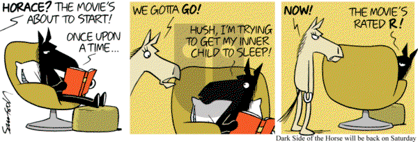 Dark Side of the Horse on Thursday December 4, 2014 Comic Strip