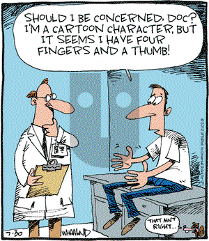 Reality Check on Monday July 30, 2012 Comic Strip