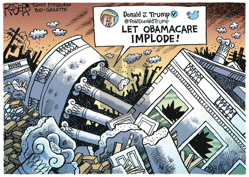 Rob Rogers on Tuesday August 1, 2017 Comic Strip