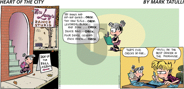 Heart of the City on Sunday October 5, 2008 Comic Strip