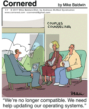 Cornered on Friday July 7, 2017 Comic Strip