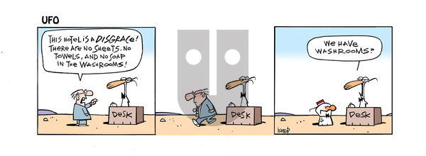 UFO - Thursday September 21, 2023 Comic Strip