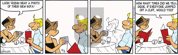 Arlo and Janis on Wednesday June 3, 2015 Comic Strip