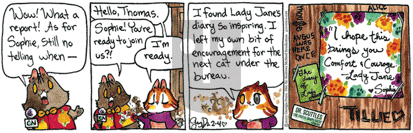 Breaking Cat News - Saturday February 4, 2023 Comic Strip