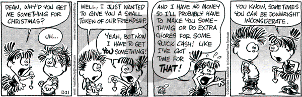 Heart of the City on Tuesday December 21, 2004 Comic Strip