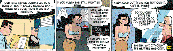 Rip Haywire on Wednesday November 9, 2016 Comic Strip