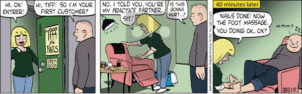 Luann on Monday March 18, 2019 Comic Strip