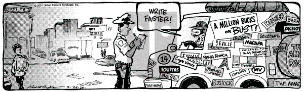 JumpStart - Monday September 24, 2001 Comic Strip