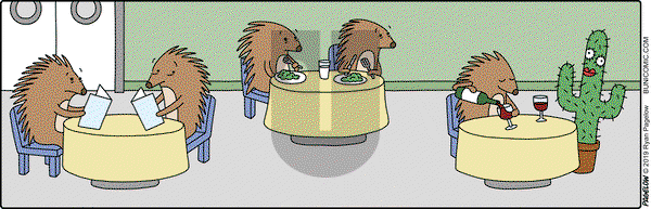 Buni on Monday August 19, 2019 Comic Strip