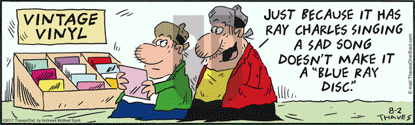 Frank and Ernest on Wednesday August 2, 2017 Comic Strip