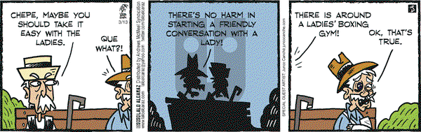 La Cucaracha on Friday March 13, 2020 Comic Strip