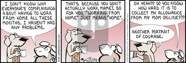 DeFlocked on Monday August 24, 2020 Comic Strip