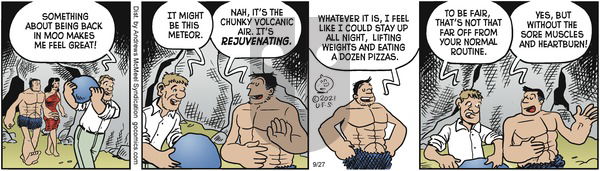 Alley Oop - Monday September 27, 2021 Comic Strip