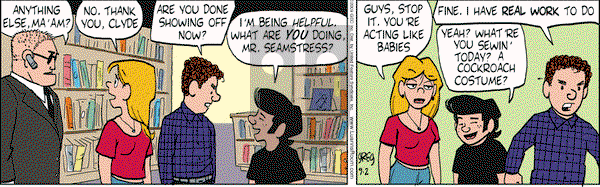 Luann on Wednesday September 2, 2009 Comic Strip