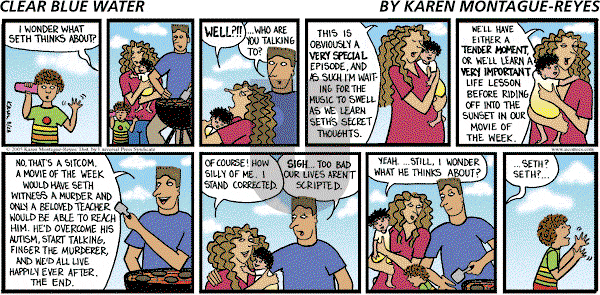 Clear Blue Water on Sunday August 28, 2005 Comic Strip
