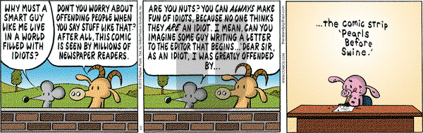 Pearls Before Swine on Friday April 2, 2010 Comic Strip