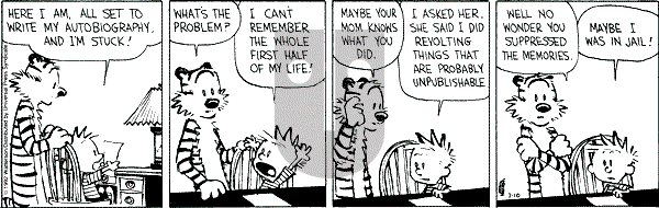 Calvin and Hobbes - Friday July 10, 1992 Comic Strip